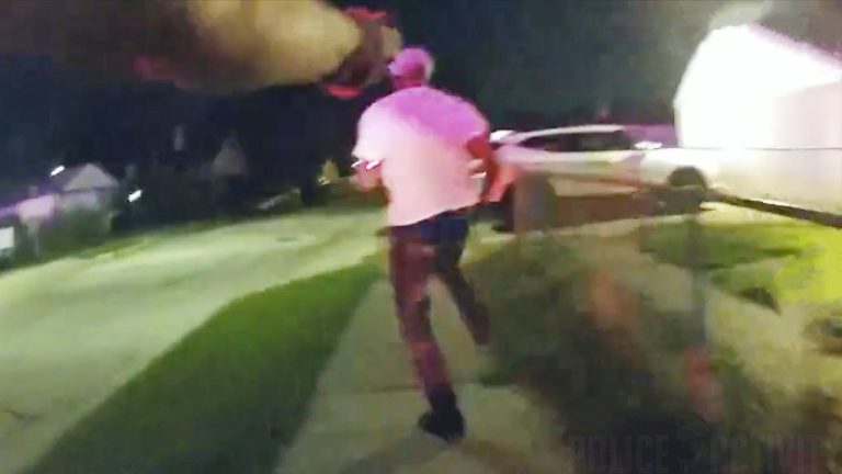 Man Tased While Attempting to Flee on Foot