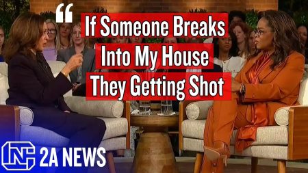 Kamala Harris Panders To Oprah Saying If Someone Breaks Into My House They Getting Shot