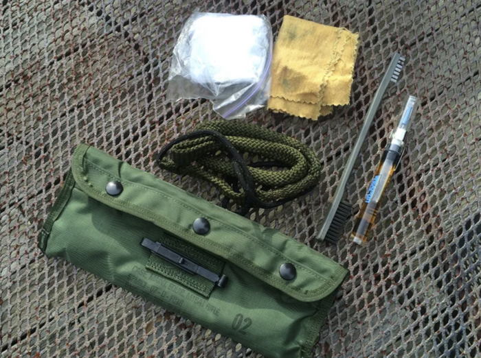 minimalist gun cleaning kit