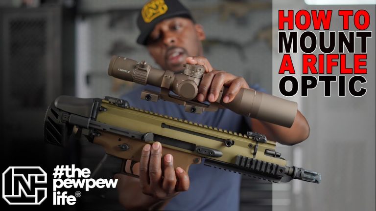 How To Mount A Rifle Optic For Dummies