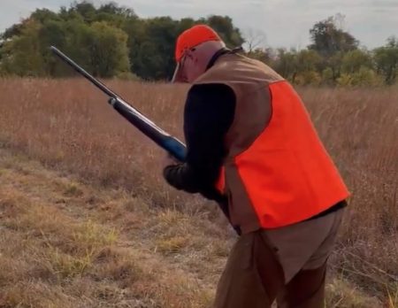 Klutzy Walz Struggles Loading His Shotgun On Pheasant Hunt