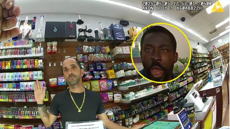 College Student Does the Unimaginable in Front of Smoke Shop Employee