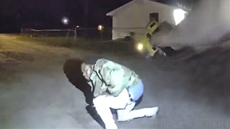 Deputy Uses Taser to Apprehend Armed DUI Suspect Running from Crash Scene