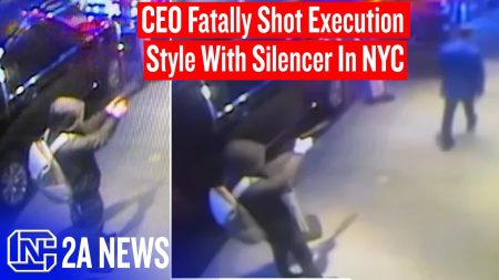 Caught On Video: United Health Care CEO Fatally Shot Execution Style With Silencer In NYC