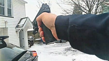 Bodycam Captures Police Shootout Between Armed Man and East Rochester Police Officer