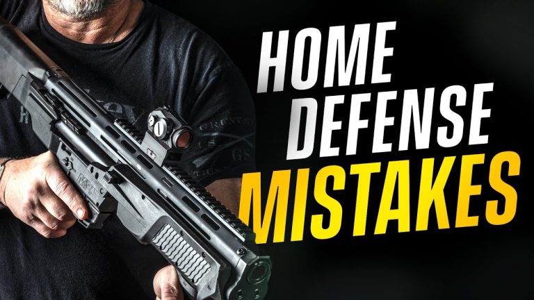 Critical Mistakes That Could Cost You Your Life in a Home Defense Situation