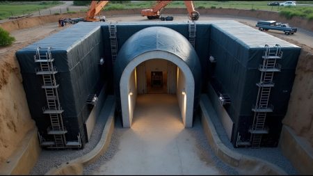 Nuclear BUNKER worth 0,000 | Installation Process by @AtlasSurvivalShelters