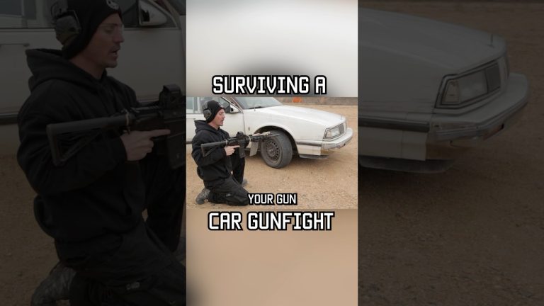 How to survive a car gunfight. #car #shorts #reels