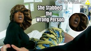 Woman Caught Cheating & Goes Insane on Her Boyfriend With a Knife