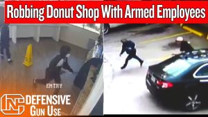 Armed Donut Store Employees Stop Robbery In Houston