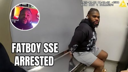 Bodycam: Comedian “FatBoy SSE” Arrested After Allegedly Stealing a Vehicle