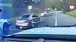2 Brothers Team Up to Escape Cops in Wild Dual Freeway Chase