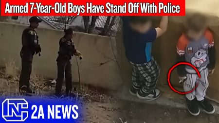 Armed 7-Year-Old Boys With Guns Have Standoff With Police